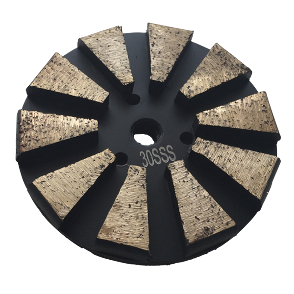 VIPER - Heavy concrete grinding Velcro Backed 10 Segment metal grinding pad - STONETOOLS