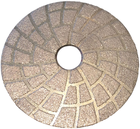 4" Brazed Lippage Removal Diamond Grinding Polishing Pad Disc - STONETOOLS