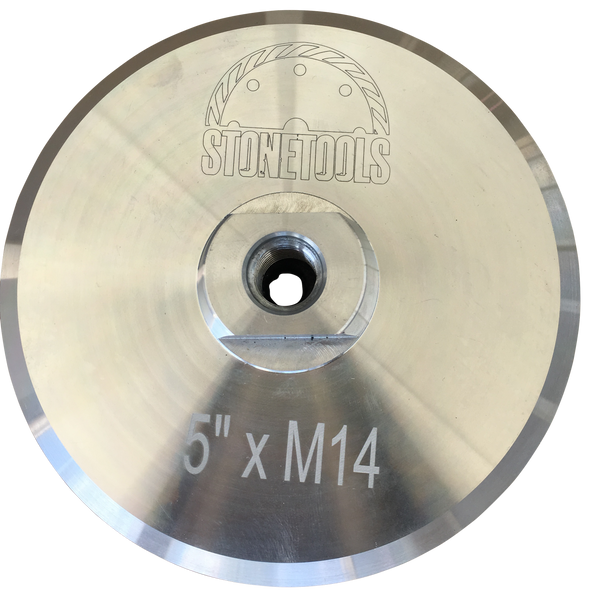 Aluminium Backer - 3" 4" 5" 7" - STONETOOLS