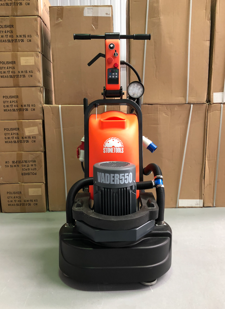 VADER550 Single phase 5.5HP Dual Head Variable Speed Machine