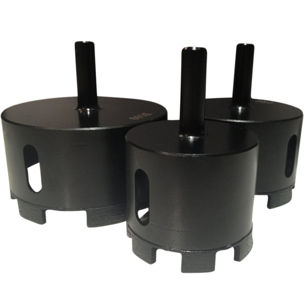 Diamond Core Hole Bit - Lazer Welded Diamond Segments for Marble, Granite - STONETOOLS