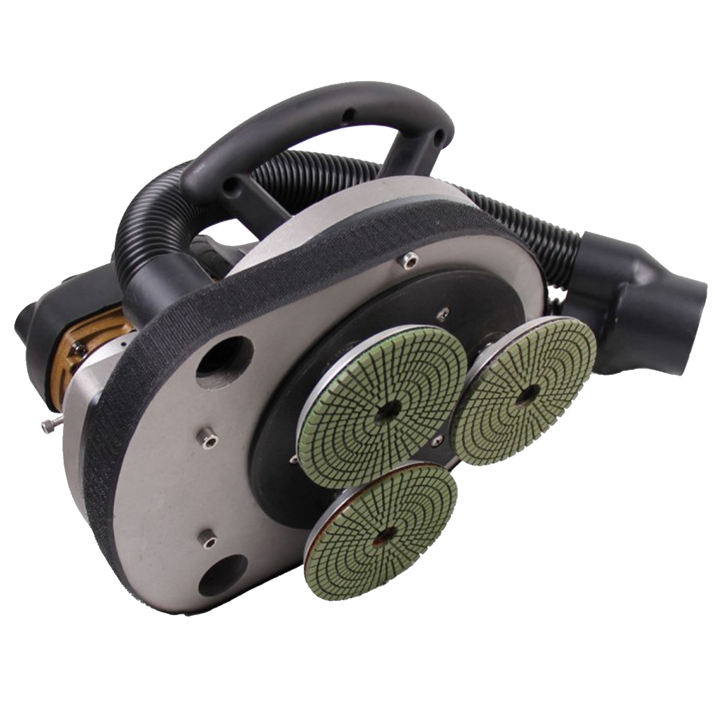 Planetary online concrete polisher